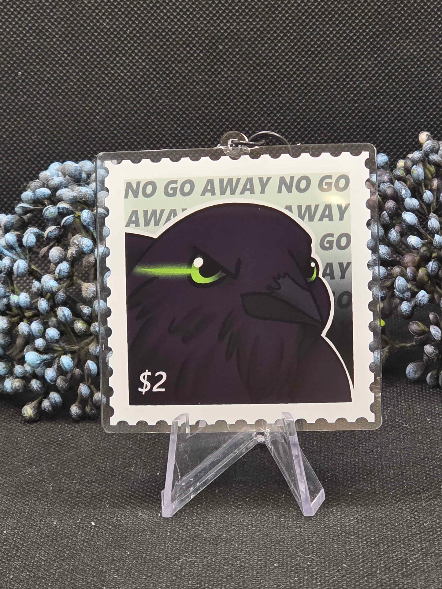 Raven Stamp Keychain Series 1