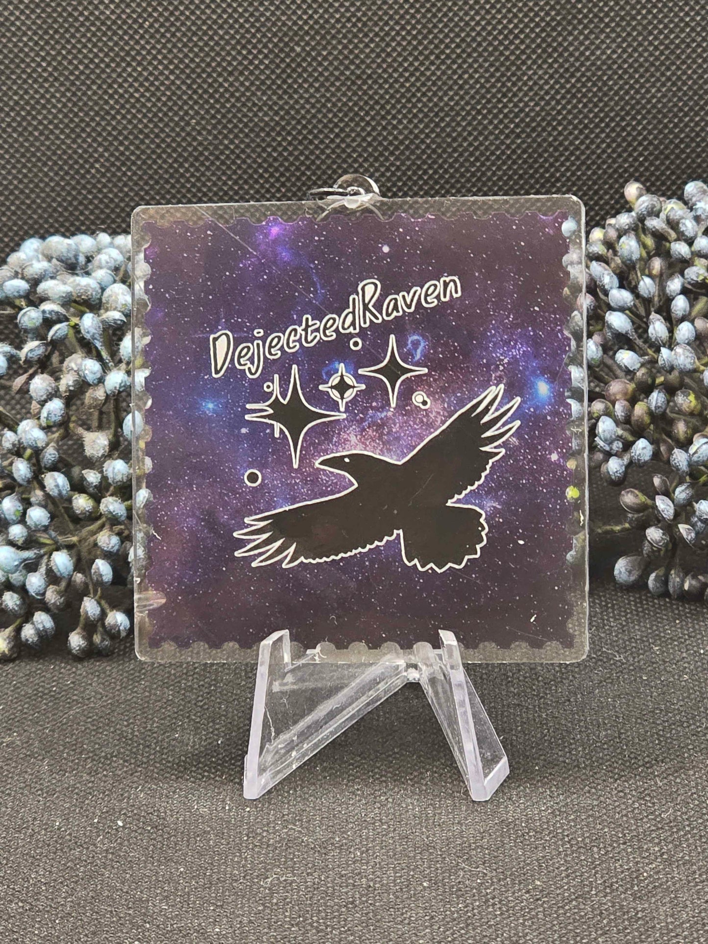 Raven Stamp Keychain Series 1