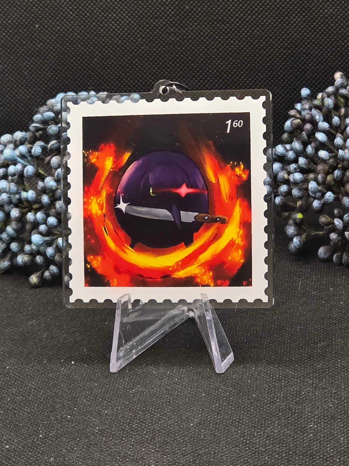 Raven Stamp Keychain Series 2