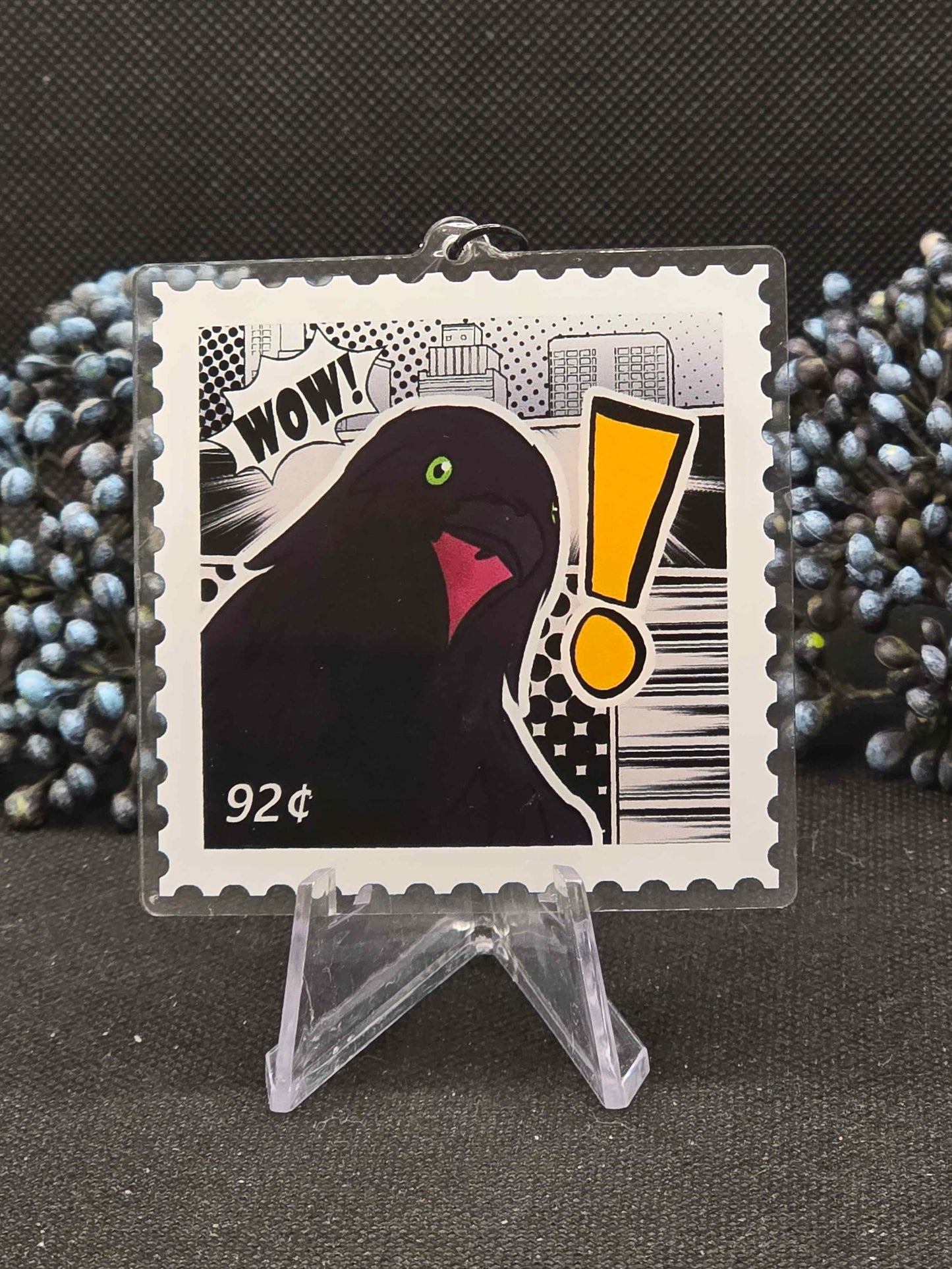 Raven Stamp Keychain Series 2