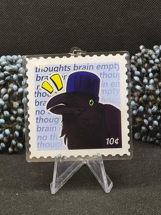 Raven Stamp Keychain Series 2