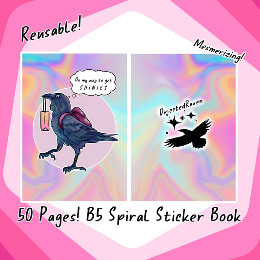B5 On my way to get shinies! Sticker Book - PREORDER