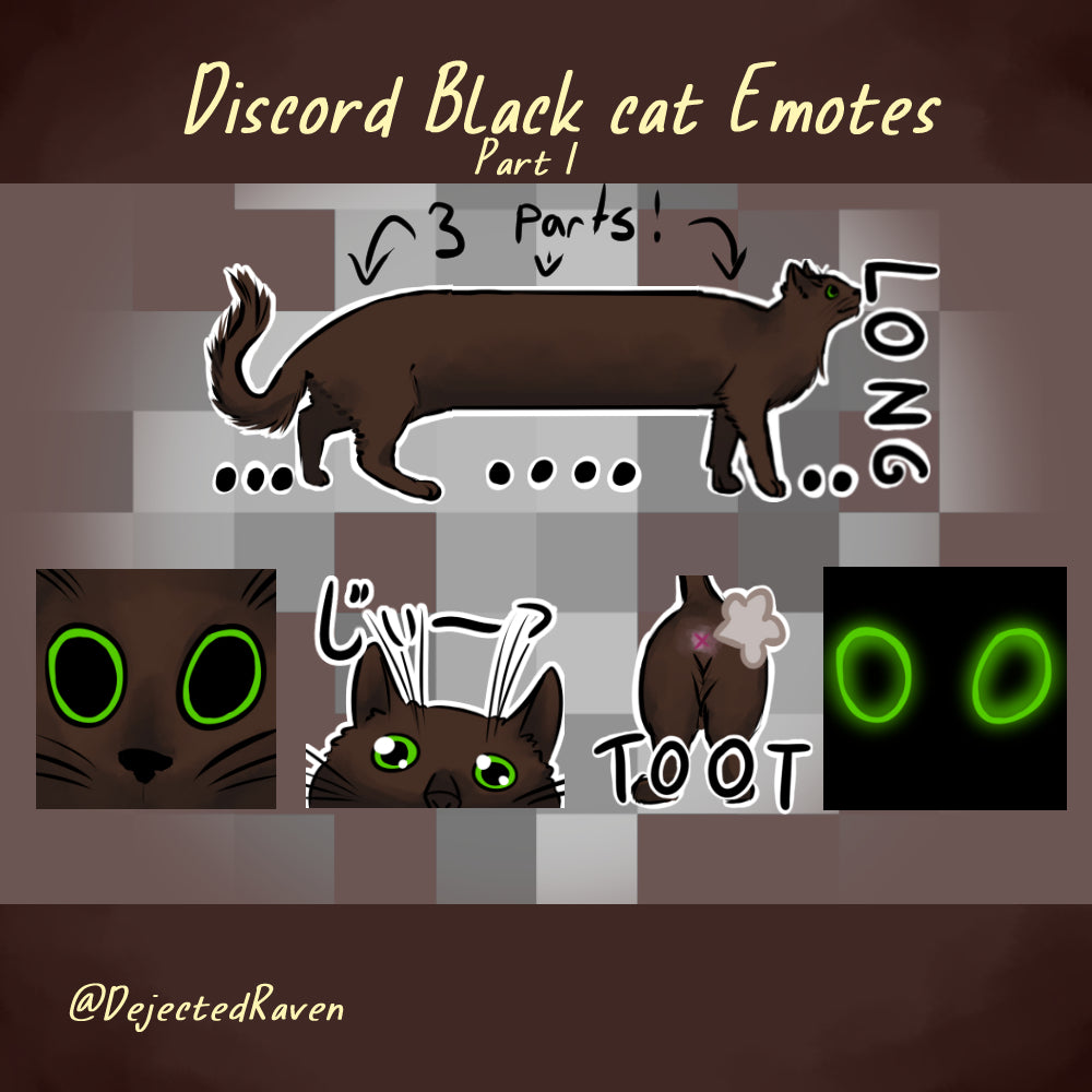 Cat Discord/Twitch Emote pack 1